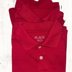 3 School Uniform Polo Shirts